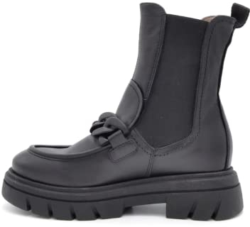 Nero Giardini I206080D Stivaletti Chelsea Donna in Pelle - Nero 38