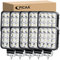 PICAA Mini LED Arbeitsscheinwerfer, 10 Stücke 3.3 Zoll 48W 12V 24V 6000K Weiß Led Nebelscheinwerfer für Auto Offroad 4X4 Traktor LKW