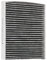 RIDEX Filtro abitacolo 424I0468 Filtro al carbone attivo Altezza: 29 Larghezza: 185 Lunghezza: 215