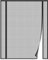 Risareyi Zanzariera Magnetica in Vetroresina 200x235cm, Nero - Rete Molto Resistente, Doppia Apertura Laterale Zanzariera Porta Finestra con Calamita Chiusura Automatica Tenda per Balcone Patio