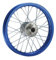 HMParts Alu Felge 16 Zoll hinten Blau Eloxiert Geeignet für fast alle Modelle mit 12 mm Achse Dirt Bike, Pit Bike, XMOTOS, MotoCross (Blau)