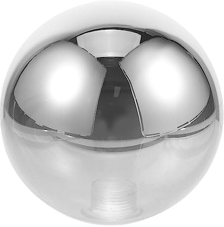 jojofuny Rauchglas Lampenschirm Ø 12Cm - Eleganter Glaskugelschirm FüR G9 Pendelleuchten Hochwertiger Ersatz FüR Deckenleuchten Stilvolles Design FüR Ihr Zuhause