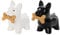 Fisura - Original Salt and Pepper Shaker Set, Cute Dogs Design, Gift Set for Kitchen or Dining Table, Ceramic Salt and Pepper Pots, Farmhouse Style, Modern Kitchen Decor - 5.5cm x 9cm