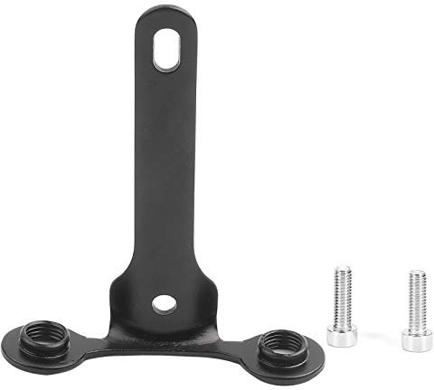 VGEBY Fahrrad-CO2-Flaschenhalter, Metall, Leicht, Tragbar, Fahrrad-Aufblashalterung, CO2-Kartuschenhalter für Rennrad, Mountainbike (Black)