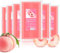 AYITOO Paraffinwachs Peach Pfirsich 2700g, Paraffinwachs für Hände und Füße ästhetische Behandlungen, Paraffinwachs Paraffinwax Set