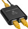 VEDINDUST Switch 2 Porte 1000Mbps Splitter Ethernet 1 Ingresso 2 Uscite Sdoppiatore di Rete LAN Splitter Per Computer. HUB.Router. Set Top box.TV e Altro