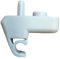 Gancio Supporto Fissaggio Aletta Parasole Pantina Originale Destro Sinistro 1pz (per Fiat Panda (169) 2003-2012)