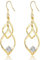 CERSLIMO Ohrringe Gold Hängend AAA Zirkonia Diamant Hängeohrringe Große Lang Silberohrringe Vergoldet Damen Frauen Schmuck Geschenke Weihnachtsgeschenke