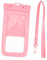 COLLBATH Mobile wasserdichte Tasche Telefonschutz Kürbisschale Mit Deckel Wasser Telefon Tasche Tasche Wasser Telefon Schutz Durchsichtige wasserdichte Tasche Handyhülle Rosa PVC