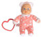 Chicco Meine erste Puppe Spielzeug, Kuschelpuppe mit herzförmigem Ring, leicht zu greifen, weich und leicht, maschinenwaschbar, 0 Monate+, Rosa