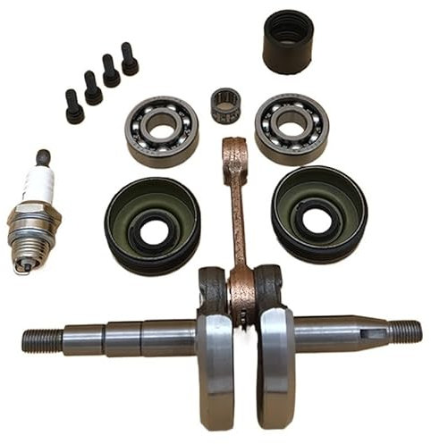 XJFOZMD Kit de Joints d'huile de Vilebrequin pour tronçonneuse Husqvarna 142 141 137 136, pièces de Moteur de tronçonneuse 530029794 530056363 Réparation