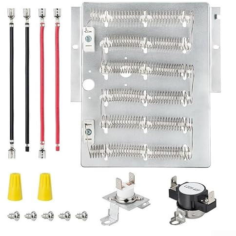 Elemento riscaldante + termostati di ricambio per essiccatori Speed Queen 503978