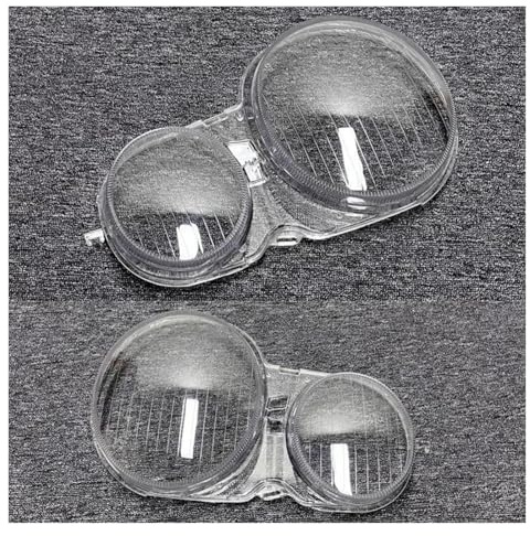 WLNWERDPKK Scheinwerfer Glas Lampe 1 Paar Für E-Klasse W210 1996-2003 Auto Scheinwerfer Objektiv Lampenschirm Scheinwerfer Glas Lampe Objektiv Shell Abdeckung Scheinwerfer Streuscheibe