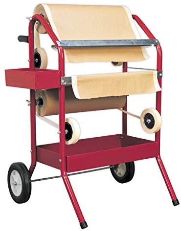 Sealey Mk66 Masking Paper Dispenser 2 X 450Mm Trolley