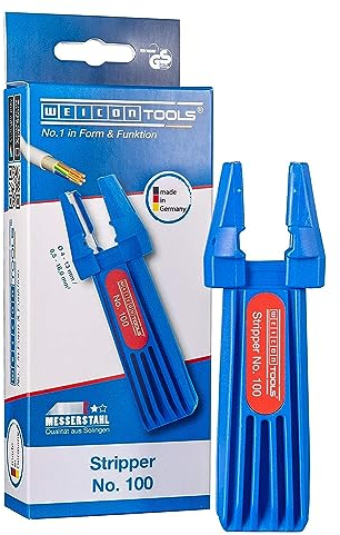 WEICON TOOLS Pelador No. 100 | Rango de trabajo 0,5 - 16 mm² / 4 - 13 mm Ø | Herramienta universal para pelar y quitar el aislamiento