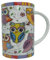 Becher Bone China - Teebecher Hedwig Eule - 0,35l Volumen