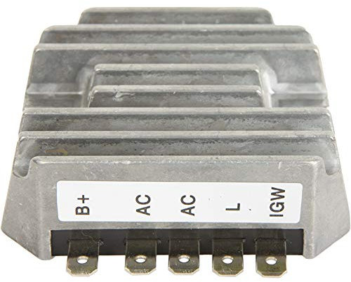 Régulateur de tension redresseur compatible avec/remplacement pour tracteur John Deere Lawn Garden 330 322 332, John Deere Compact Tractor 670 770 870 970 1070, John Deere Tondeuses et tracteurs
