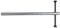 KS Tools 150.9453 Stoßdämpfer-Kolbenstangen-Zugschlüssel, M12x1,25