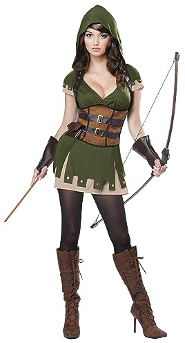 California Costumes Damen Robin Hood, oliv/braun, XL