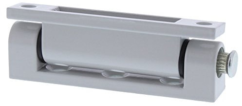 ToniTec Fensterband Fenster Scharnier grau 75 x 25 x 16 mm Renovierscharnier zum Aufschrauben für Fenster und Türen bis 40 kg