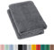 2er Pack Frottier Duschtücher Set 70x140 cm 100% Baumwolle, 2X Duschtuch Anthrazit