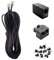 Telephone Handset Cord Detangler, 2 Pack Landline Handset Cord Cable (7.5Ft Uncoiled, 1.5 Ft Coiled) and 2 Pack Anti-Tangle Telephone Cord Untangler 360 Degree Rotating Swivel Cord Telephone Accessory