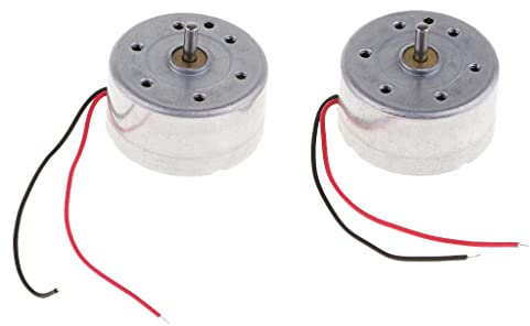 sharprepublic Argent Micro Moteur 300 CC Solaire 3v 4.5v 5v pour Les Jouets Scientifiques De Bricolage