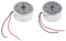 sharprepublic Argent Micro Moteur 300 CC Solaire 3v 4.5v 5v pour Les Jouets Scientifiques De Bricolage