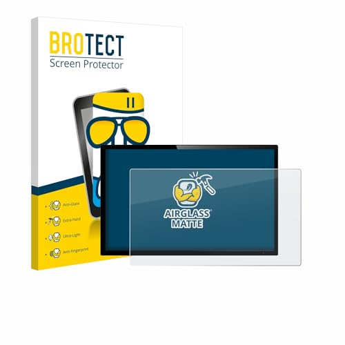 BROTECT Lámina para Displays 7 (17.8 cm) [154.8x87 mm, 16:9] | Mate Protección Pantalla Made in Germany PCs de panel táctil Anti-Reflejos Dureza 9H Anti-Arañazos