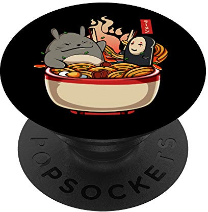 PopSockets Ramen Pool Party - Great Kawaii Japan Anime Nudeln Essen PopSockets PopGrip: Ausziehbarer Sockel und Griff für Handys/Tablets mit Tauschbarem Top