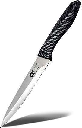 EUROXANTY Cuchillo Cocina | Diseño Moderno | Hoja super afilada | Mango Ergonómico | Acero Inoxidable | Peso ligero | Corte rápido y preciso | Cuchillo Fruta 24 cm