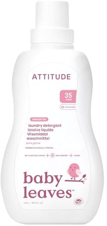 Detergente Sin Perfume eco lavadoras líquido Attitude 1,04 L