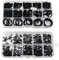 400 Pcs O-ring Gaskets Kit Rubber Washers Assorted Seals Assortment Set for Plumbing Washer Seal, Home Electrical Appliance Repair