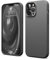 elago Liquid Silicone Case Compatible with iPhone 13 Pro Max Case (6.7), Premium Silicone, Full Body Protection - 3 Layer Shockproof Phone Cover, Anti-Scratch Soft Microfiber Lining (Dark Grey)