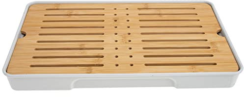 Cabilock Oolong Tablett Gongfu Tee Servierfach/Japanische Teezeremonie Tee Tablett Drainage Wasseraufbewahrung Tee Tabelle für Kungfu Tee Set Tee Oolong Tee Fach