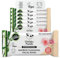 The Cheeky Panda Bamboo Face Cleanser Makeup Remover Wipes Rose Scented | 6 Packs of 25 | 99% Purified Water | Plant Based & Vegan | Sustainable Alternative
