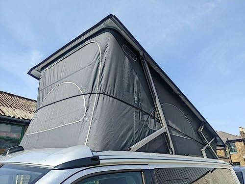 Gummileine Spanngummi für Aufstelldach ZeltbalgHeavy Duty Schwarz Sicherheitsgerät Schutz für Wohnwagen Pop Top Dach SWB LWB T4 T5 T6 Camper Zubehör