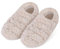 SUZZIPAD Microwavable Heated Slippers and Foot Warmers for Women & Men, Feet Warmer for Cold Day, Microwave Slipper for Soothing Fatigue, Reduce Ankle Discomfort, L, Unscented