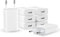 Cargador USB 5W, 8 Pack 5V / 1A Mini Cargador de Pared USB Adaptador de Corriente Movil para Enchufe USB de Viaje en el Hogar para iPhone,Samsung, MP3, Ventilador USB