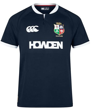 Canterbury Adult Unisex British & Irish Lions Replica Training Rugby Jersey | Official British & Irish Lions Licensed Product Technical Rugby Jersey