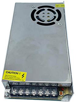 YASTA Alimentatore Stabilizzato 24V 10A 220V Trasformatore Switch Trimmer Ventola