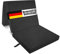 Klappmatratze, Gästematratze, 3-Teilige Schaumstoff Faltmatratze, Klappbar Sitzblock, Faltbare Reisebett Matratze, Waschbar Bezug - Anthracite, L190xW60xH7cm