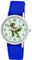 Brecjon Kinder Armbanduhr Jungen Jungenuhr Kids Dinosaurier T Rex Leucht Zifferblatt 5ATM Wasserdicht Textil Armband Royalblau 5209