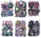 WANDIC 120 Stück Aufkleber im Gothic-Stil, 6 Stile, Scrapbook-Aufkleber für Scrapbooking, Junk, Journaling, Basteln, DIY-Projekte, Tagebücher, Kunstbedarf