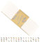 Sandras-Bastelladen Jersey Schrägband/Einfassband elastisch & gefalzt 3m x 20mm - 100% Viskose Off Weiß