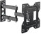 PureMounts Soporte de Pared para TV, Soporte Universal inclinable y Giratorio con Brazo articulado, máx. VESA 200x200 mm, para Monitor de TV Plano y Curvo de 23-43 Pulgadas de hasta 30 kg, Negro