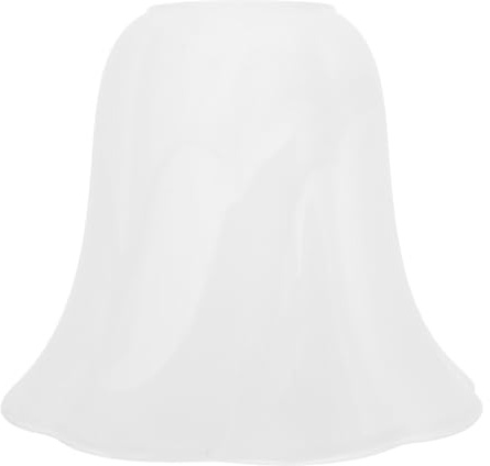 BUGUUYO Lampenschirm Glas Ersatz Milchglas Lampenschirm Ersatzglas Für Tischlampe Hängelampe Und Kronleuchter Geätztes Wolkenglas Für Sanfte Lichtstreuung