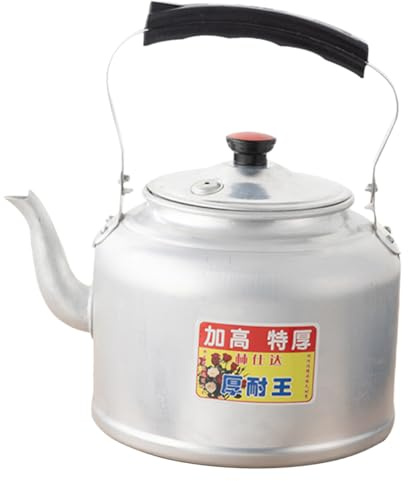 Alipis Mingyin Aluminum Tea Pot Whistle Large Capacity Electric Kettle for Fast Boil Kettle Comfortable Handle