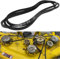 DEMULAX Courroie trapézoïdale for tondeuse à gazon 48 pouces, compatible avec John Deere, GX21833, GX20571, D140, D150, D160, L120, L130, LA130, LA140, LA145, LA155, LA165, X140, etc. Courroie d'entra