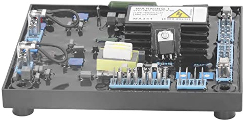 Jeanoko Regolatore Automatico di Tensione Stabilizzatore di Tensione Dell'alloggiamento in ABS Bifase 2.7A per Generatore 140-220 V, Anti-interferenza, per Parti del Generatore